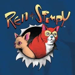 Super7 Ren & Stimpy T-Shirt - Realistic Ren & Stimpy| Ren & Stimpy