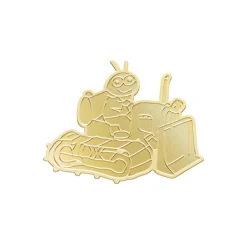 Super7 Richard Scarry Gold Bug Enamel Pin| Richard Scarry