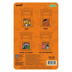 Super7 Sesame Street Reaction Figures Wave 01 - Ernie| Sesame Street