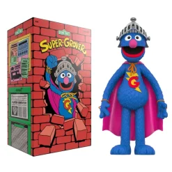 Super7 Sesame Street Supersize Vinyl - Super Grover| Sesame Street