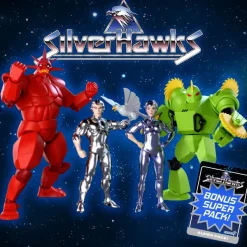 Super7 Silverhawks Ultimates! Wave 4 - Steelheart, Quicksilver, Mon*Star & Buzz-Saw| Silverhawks