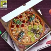 Super7 Teenage Mutant Ninja Turtles Reaction -Pizza Box 4-Pack (Sdcc 2019)| Teenage Mutant Ninja Turtles