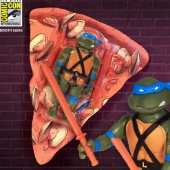 Super7 Teenage Mutant Ninja Turtles Reaction -Pizza Box 4-Pack (Sdcc 2019)| Teenage Mutant Ninja Turtles