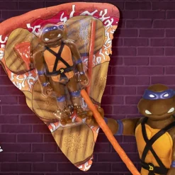 Super7 Teenage Mutant Ninja Turtles Reaction -Pizza Box 4-Pack (Sdcc 2019)| Teenage Mutant Ninja Turtles