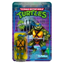 Super7 Teenage Mutant Ninja Turtles Reaction Figure - Leonardo| Teenage Mutant Ninja Turtles