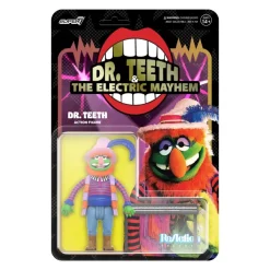 Super7 The Muppets Reaction Figures Wave 1- Electric Mayhem Band - Dr. Teeth| The Muppets