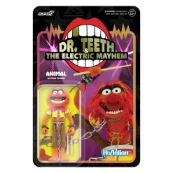 Super7 The Muppets Reaction Figures Wave 1- Electric Mayhem Band - Animal| The Muppets