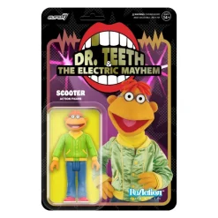 Super7 The Muppets Reaction Figures Wave 1- Electric Mayhem Band - Scooter| The Muppets
