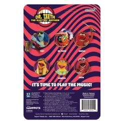 Super7 The Muppets Reaction Figures Wave 1- Electric Mayhem Band - Janice| The Muppets