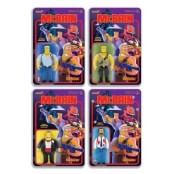 Super7 The Simpsons - Mcbain 4 Figure Set| The Simpsons