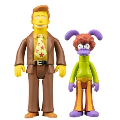 Super7 The Simpsons Reaction W2 - Troy Mcclure (Fuzzy Bunny'S Guide To You-Know-What)| The Simpsons