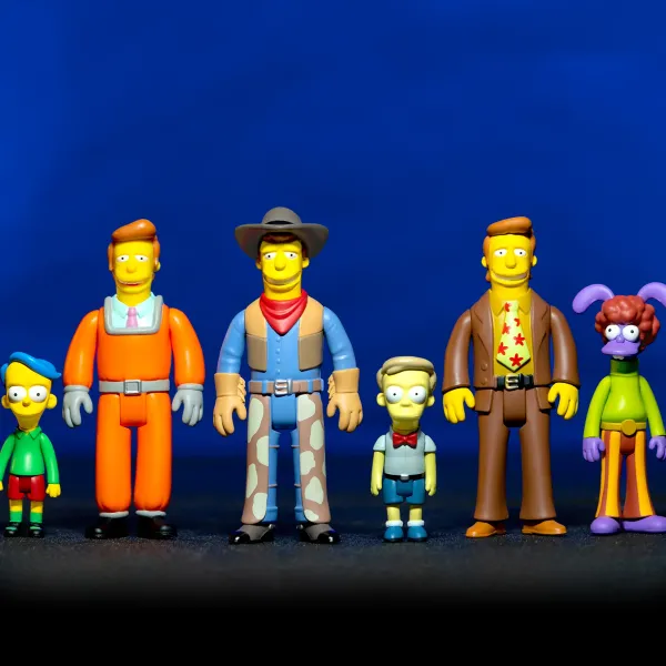 Super7 The Simpsons Reaction W2 - Troy Mcclure Set Of 3| The Simpsons