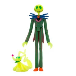 Super7 Tim Burton'S Nightmare Before Christmas Reaction Figure - Jack Skellington Neon And Glow-In-The-Dark (Sdcc 2020)| The Nightmare Before Christmas