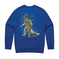 Super7 Toho Crewneck Sweatshirt - Anatomical Mechagodzilla| Godzilla