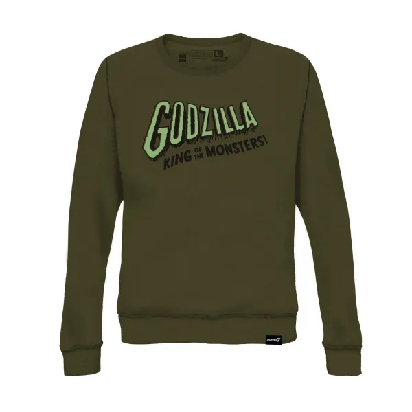 Super7 Toho Crewneck Sweatshirt - Godzilla King Of Monsters| Godzilla