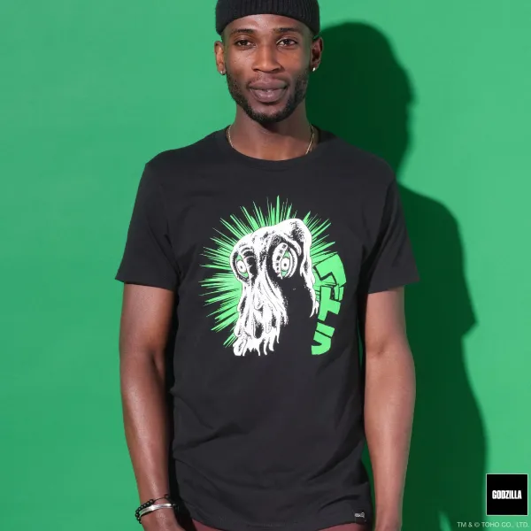 Super7 Toho Hedorah Glow Cardback Art T-Shirt| Godzilla