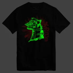 Super7 Toho Mechagodzilla Glow Cardback Art T-Shirt| Godzilla