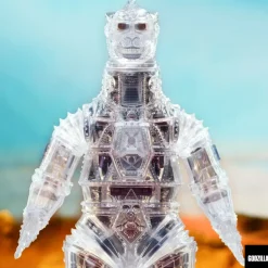 Super7 Toho Super Cyborg Wave 01 - Mechagodzilla (Clear)| Godzilla