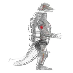 Super7 Toho Super Cyborg Wave 01 - Mechagodzilla (Clear)| Godzilla