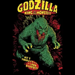 Super7 Toho T-Shirts - Bloody Godzilla| Godzilla