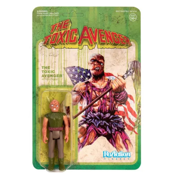 Super7 Toxic Avenger Reaction Figure - Authentic Movie Variant| Toxic Avenger & Toxic Crusaders