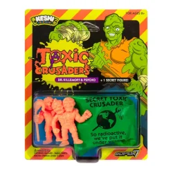 Super7 Toxic Crusaders Keshi - Pack A (Pink) - Toxie, Headbanger & Secret Figure| Toxic Avenger & Toxic Crusaders