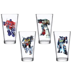 Super7 Transformers Drinkware Set Of 4| Transformers