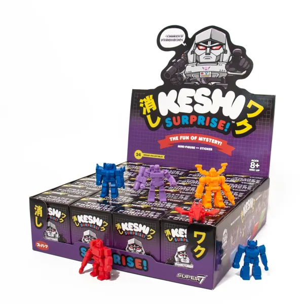Super7 Transformers Keshi Surprise - Decepticons Flat| Transformers
